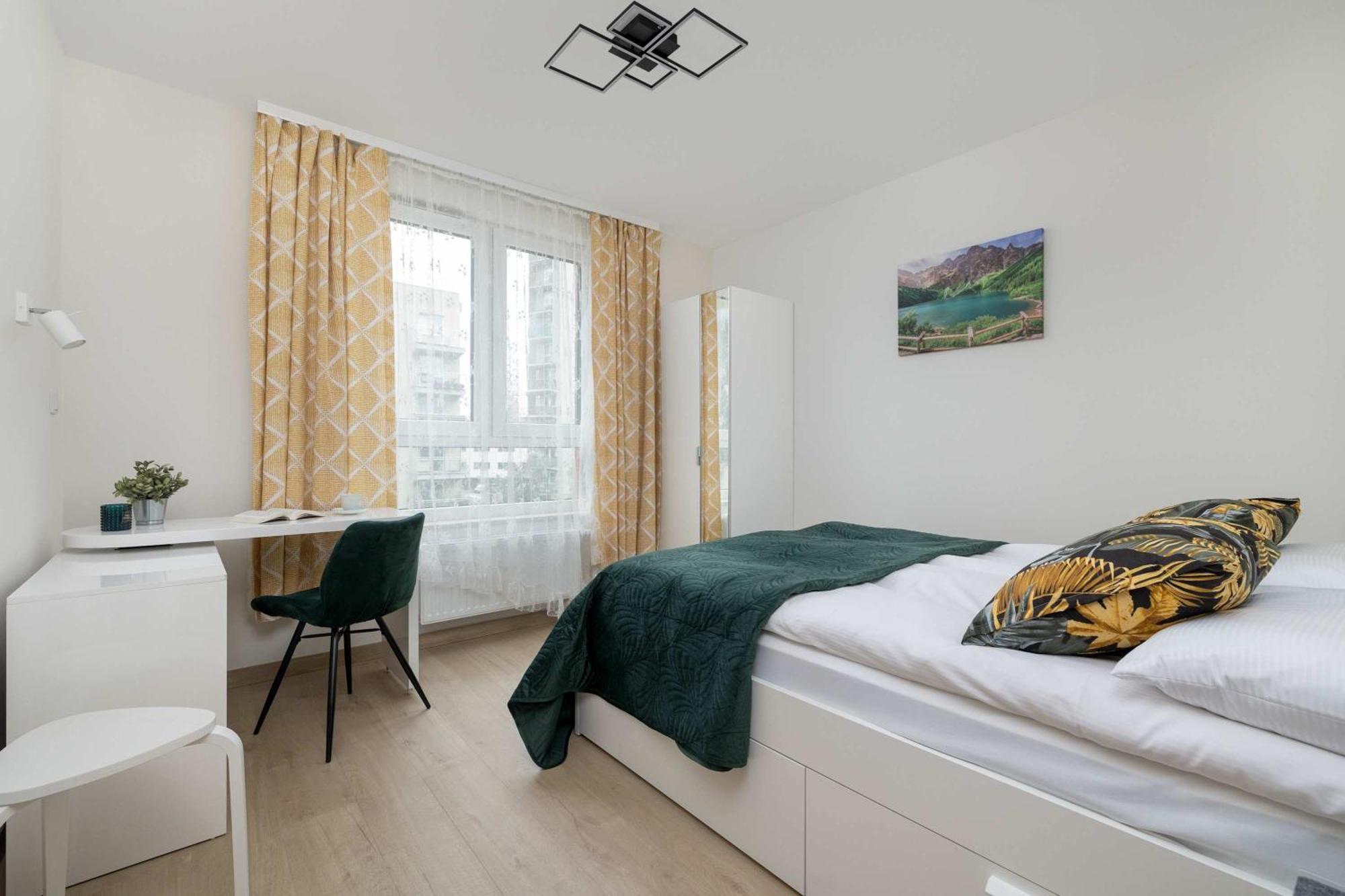 Cozy Apartments Laszkiewicza With Parking By Noclegi Renters Krakow Bagian luar foto