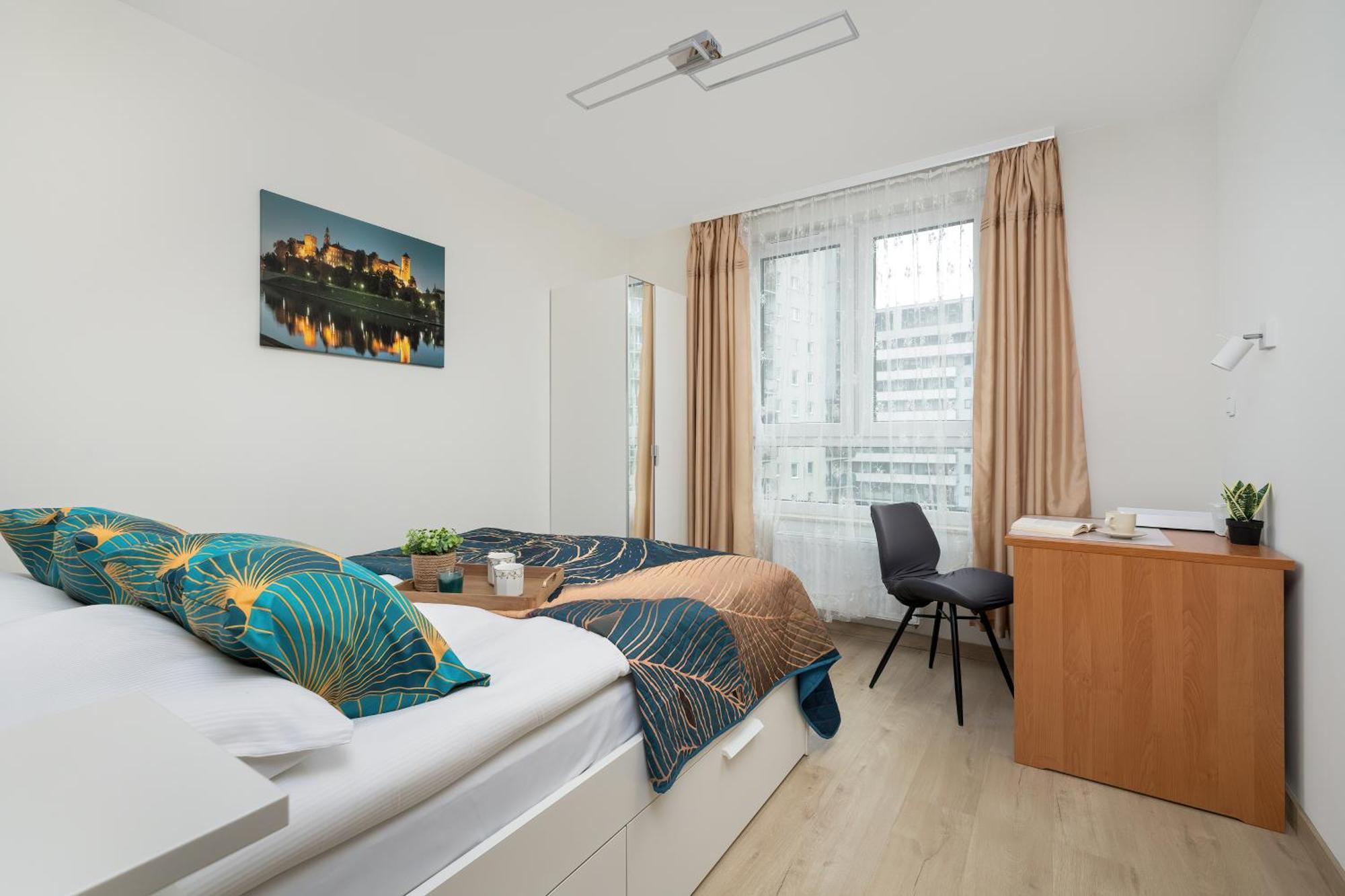 Cozy Apartments Laszkiewicza With Parking By Noclegi Renters Krakow Bagian luar foto